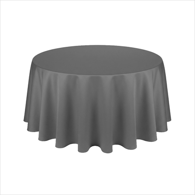 ../frankl24shop/tischdecke rund Durchmesser 290 cm, anthrazit